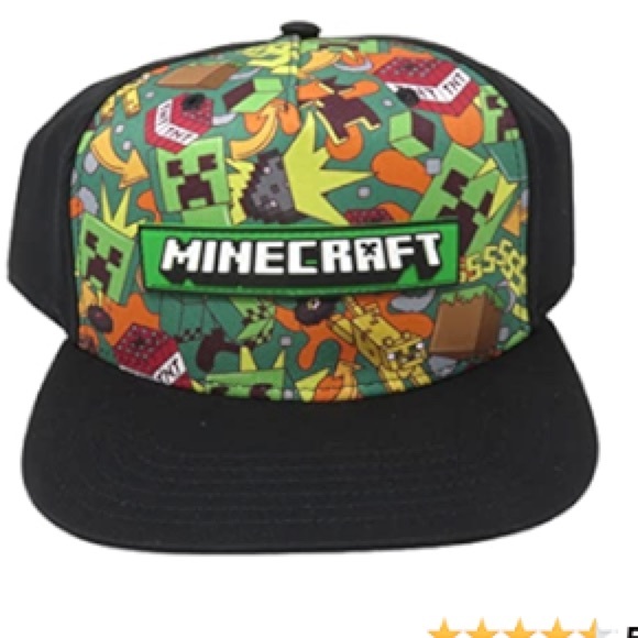 Minecraft Truckers Hat Rare Mad Engine Snapback - Picture 2 of 4